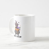 Witch Brew - Kat Dragen Heks Koffiemok (Voorkant links)