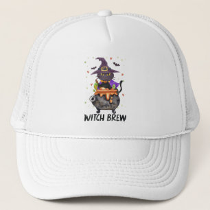 Witch Brew - Kat Dragen Heks Trucker Pet