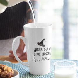 Witch Brew White Halloween Latte Mok