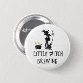 Witch Brewing Zwangerschap Baby shower Ronde Button 5,7 Cm (Voorkant /achterkant)