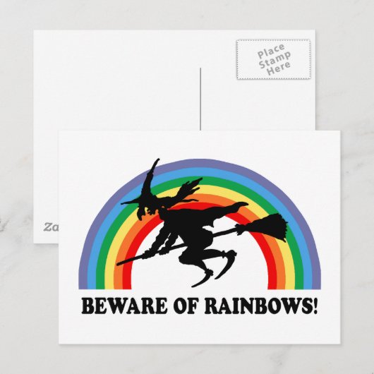 Witch Briefkaart (Voorkant / Achterkant)