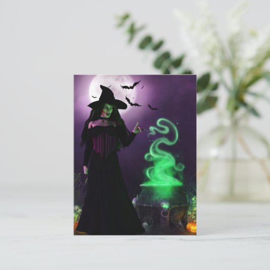 Witch Briefkaart (Staand voorkant)