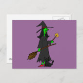 Witch Briefkaart (Voorkant / Achterkant)