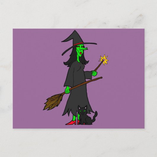 Witch Briefkaart (Voorkant)