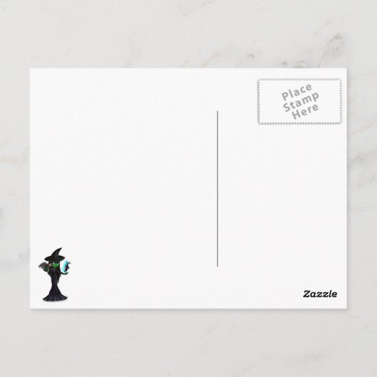 Witch Briefkaart (Achterkant)