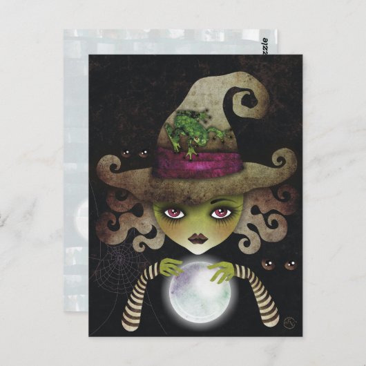 Witch Briefkaart (Voorkant / Achterkant)