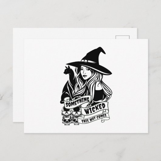 Witch Briefkaart (Voorkant / Achterkant)