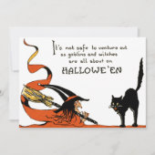 Witch Broom Black Cat (Voorkant)