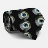 Witch Broomstick Full Moon Halloween Stropdas (Opgerold)