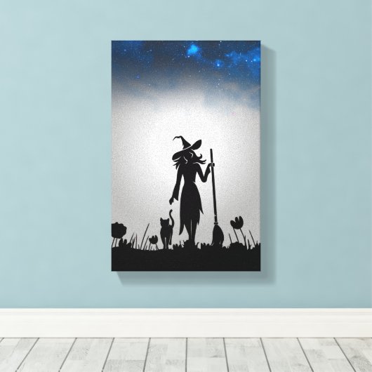 WITCH CANVAS AFDRUK (Insitu (Houten vloer))