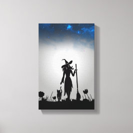 WITCH CANVAS AFDRUK