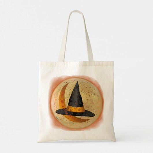 Witch canvas tas (Achterkant)