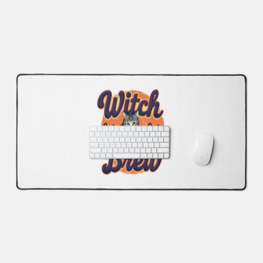 Witch Cat Brew Bureaumat (Keyboard & Muis)