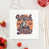 Witch Cat Brew Servet (Insitu)
