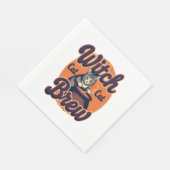 Witch Cat Brew Servet (Hoek)