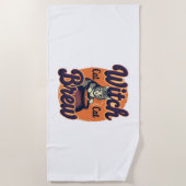 Witch Cat Brew Strandlaken (Voorkant)