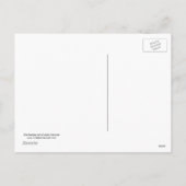 Witch Cat Halloween Briefkaart beroemd gemaakt doo (Achterkant)