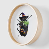 Witch Cat Halloween Coffee Mok – Schattigee zwarte (Hoek)