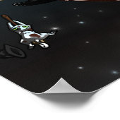 Witch Cat leerlingen | Vliegpraktijk Poster (Hoek)