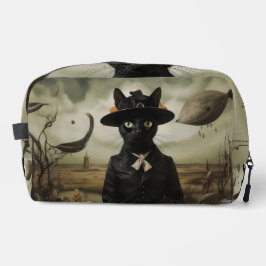 Witch Cat with Pumpkins Toilettasje