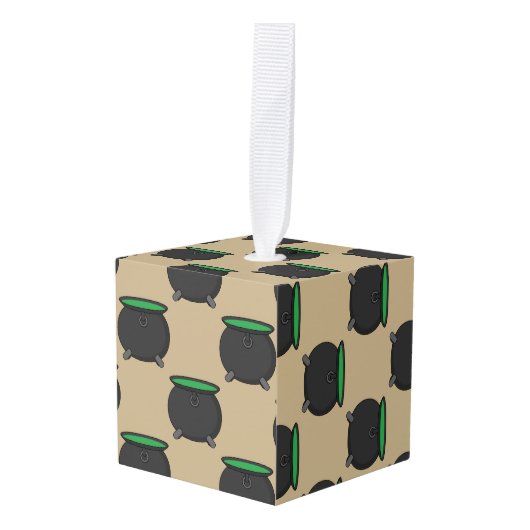 Witch Cauldron Decoratie (Voorkant hoekig)