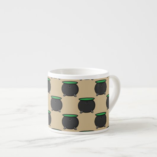 Witch Cauldron Espresso Kop (Voorkant rechts)
