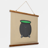 Witch Cauldron Hangend Wandkleed (Gebogen)
