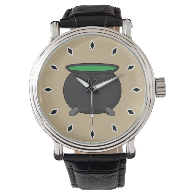 Witch Cauldron Horloge (Voorkant)