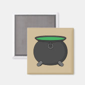 Witch Cauldron Magneet (Voorkant / Achterkant)