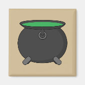 Witch Cauldron Magneet (Voorkant)