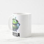 Witch Cauldron Mok Spooky Halloween Cup (Voorkant links)