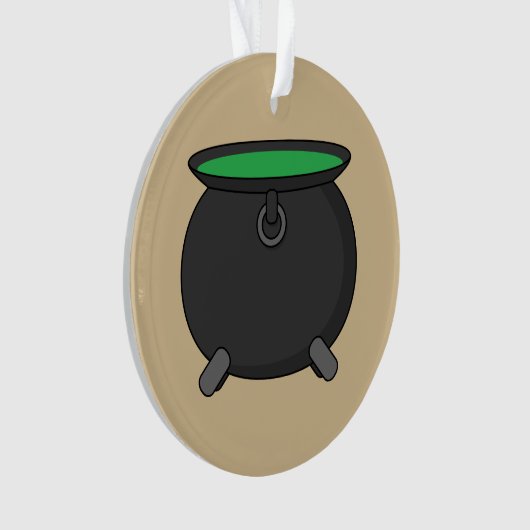 Witch Cauldron Ornament (voorkant)