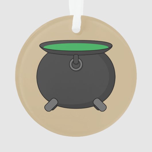 Witch Cauldron Ornament (achterkant)