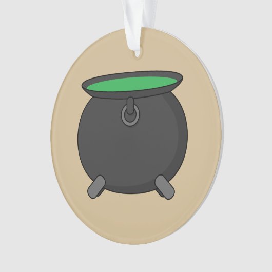 Witch Cauldron Ornament (voorkant)