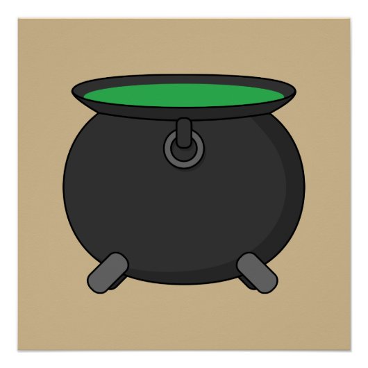 Witch Cauldron Perfect Poster (Voorkant)