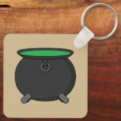 Witch Cauldron Sleutelhanger (Achterkant)
