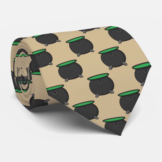 Witch Cauldron Stropdas (Opgerold)