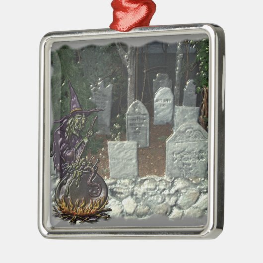 Witch Cemetery Ornament (Links)