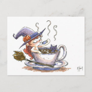 Witch Coffee Break 2 Briefkaart