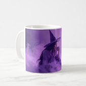 Witch Coffee Mug | Moonlight Halloween Cup Koffiemok (Voorkant links)