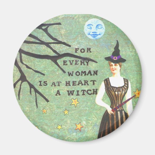 Witch Collage Bewerken, Witch Collage Bewerken, Sk Magneet (Voorkant)