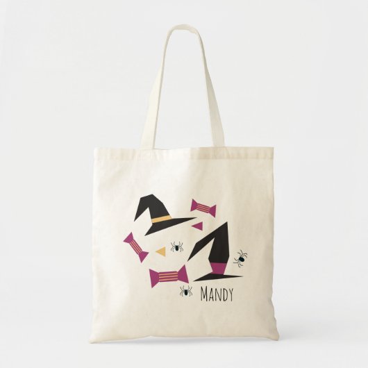 Witch Confetti Snoep Canvas tas (Voorkant)