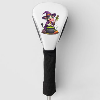 Witch Cow Cauldron Brew Golfheadcover