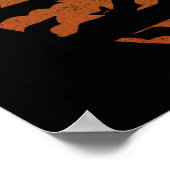 Witch Crab Funny Halloween Hermit Crab Lover Poster (Hoek)