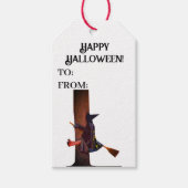 Witch Crashed Gift Label Cadeaulabel (Voorkant)
