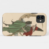 Witch Crescent Moon Owl Case-Mate iPhone Case (Achterkant (horizontaal))
