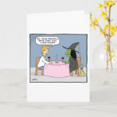 Witch Dating Kaart (Gele Bloem)