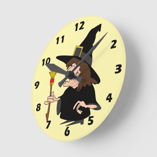Witch Design Ronde Klok (Hoek)