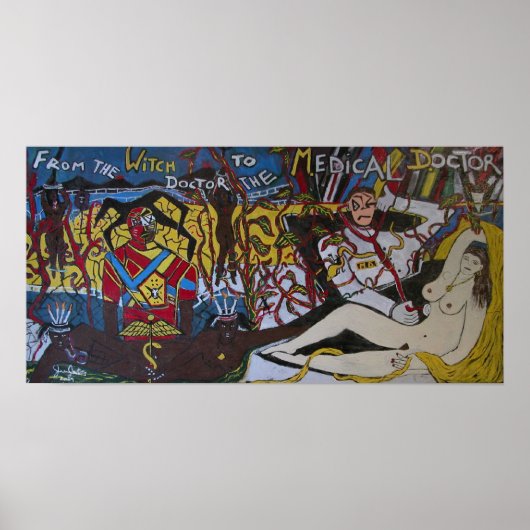 WITCH DOCTOR POSTER (Voorkant)