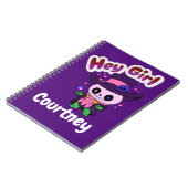 Witch Doctor Voodoo Bob Funny Custom Notitieboek (Linkerzijde)